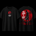 Black t-shirt with 'Brick City' graphic on front and 'You Reach I Teach' graphic on back, against a black background.