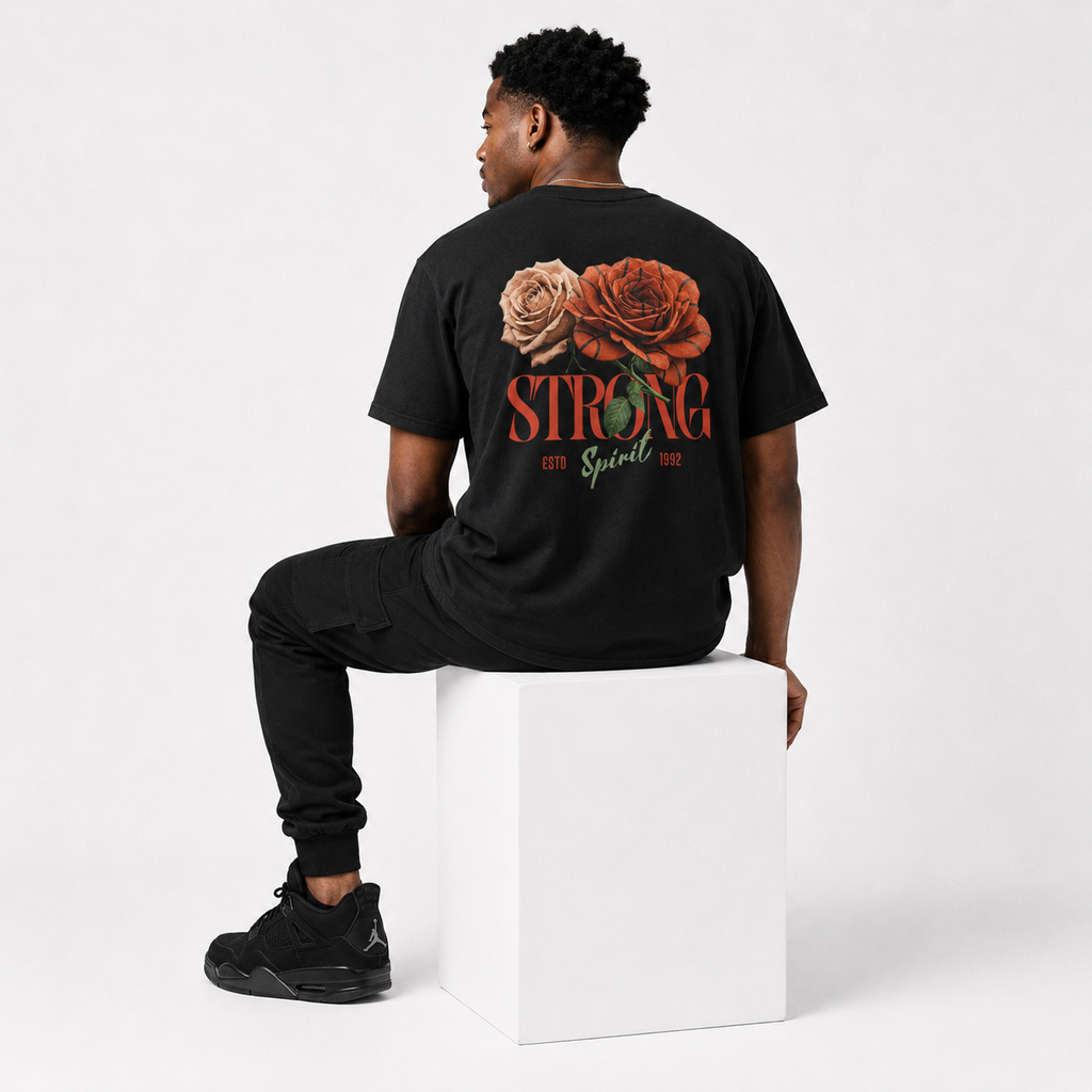Brick City T-Shirt on model in premium streetwear style