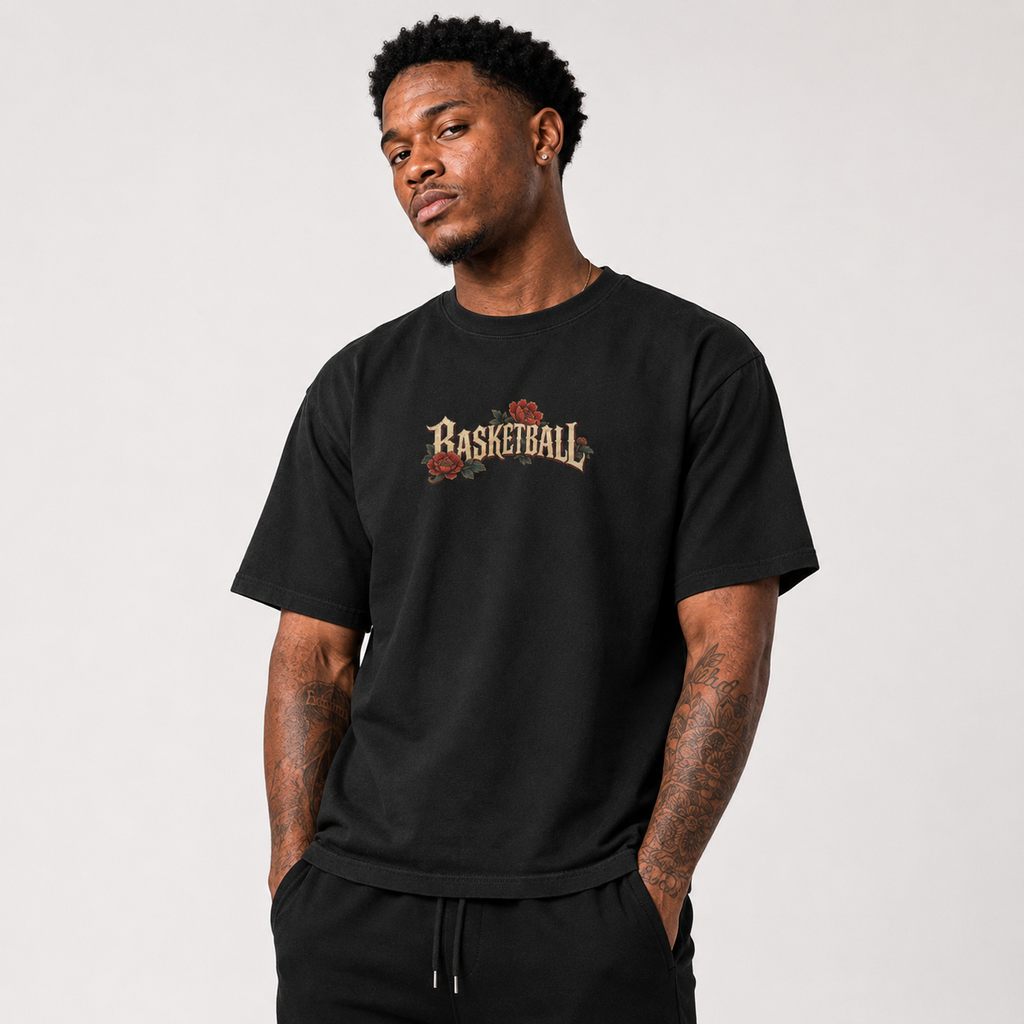 Old Reliable T-Shirt relaxed basketball streetwear lifestyle mockup