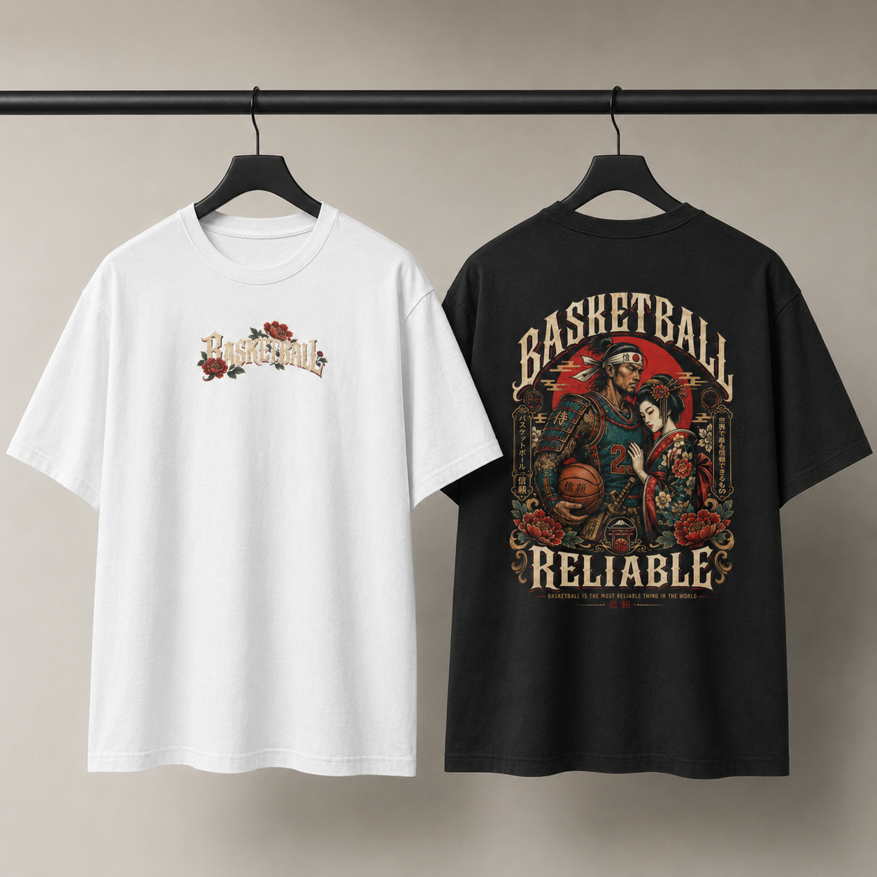 Old Reliable T-Shirt by Brick City on a studio product mockup