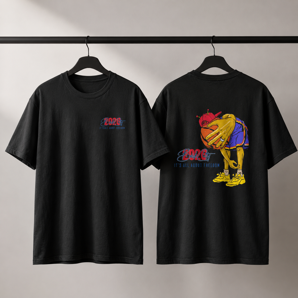 IAAF T-Shirt by Brick City on a studio product mockup