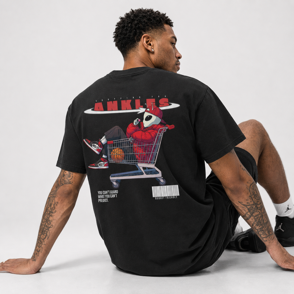 Brick City basketball T-Shirt on model in premium streetwear style