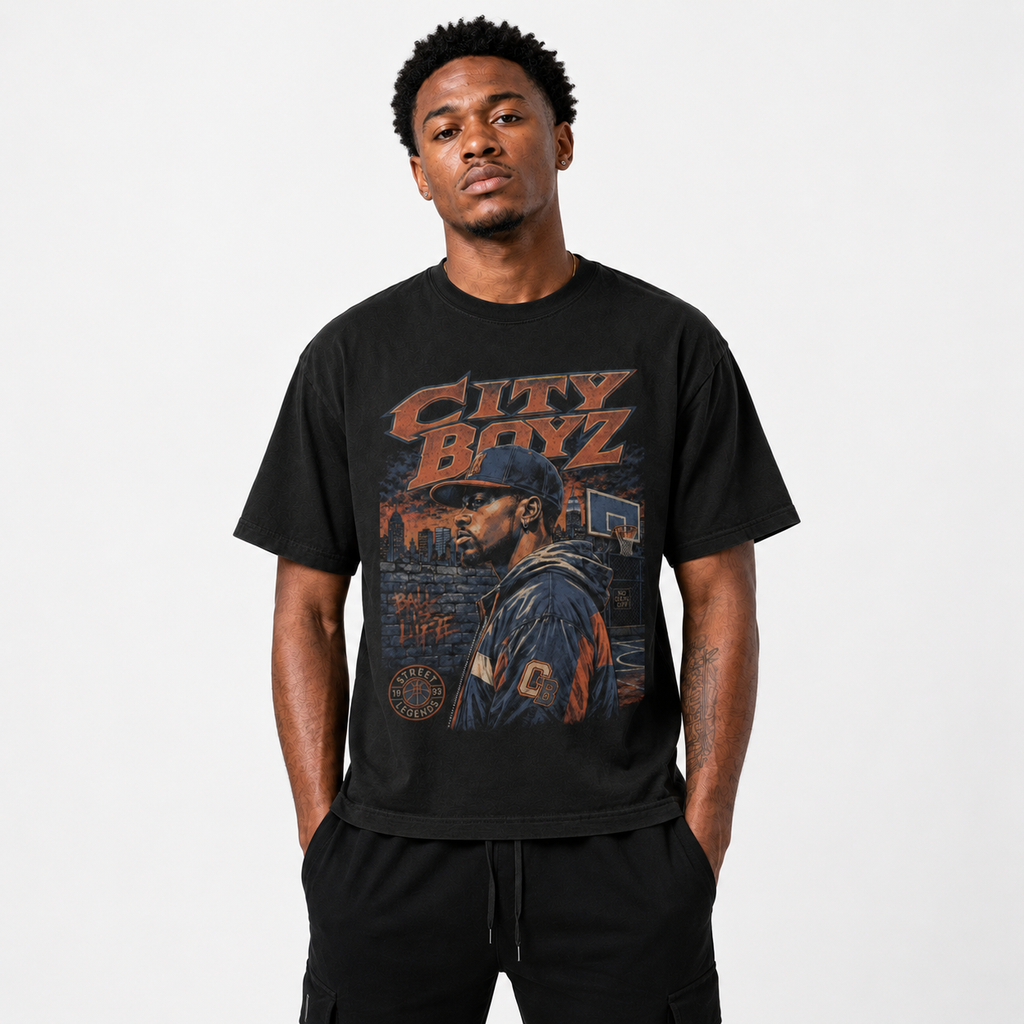 City Boys T-Shirt urban basketball streetwear lifestyle photo