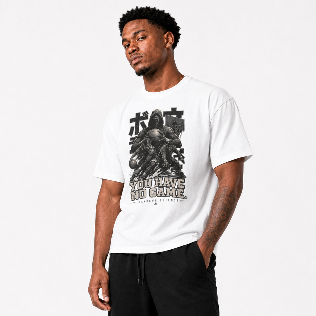 No Game T-Shirt casual court-inspired Brick City outfit