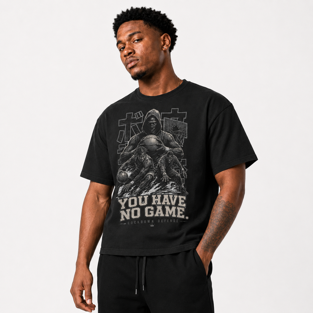 No Game T-Shirt premium streetball-inspired product image