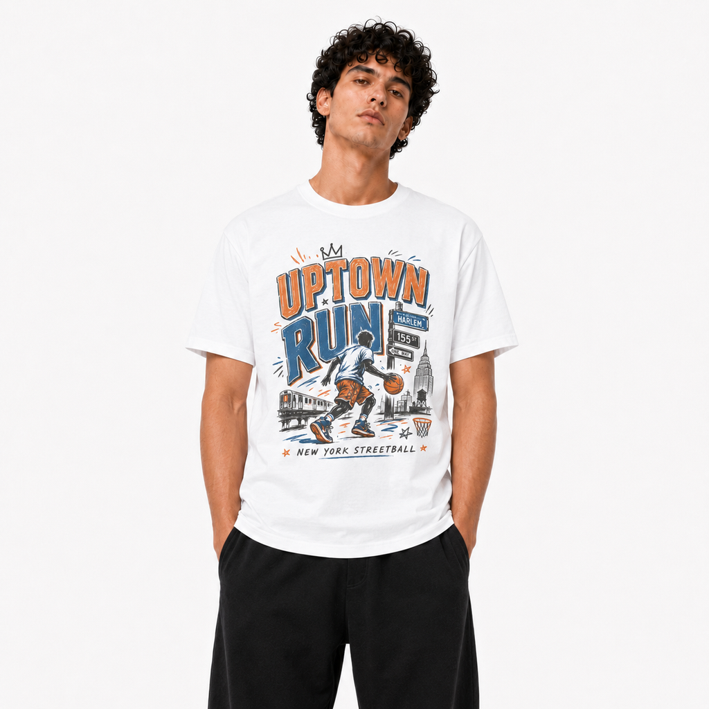 New York Park Basketball Tee