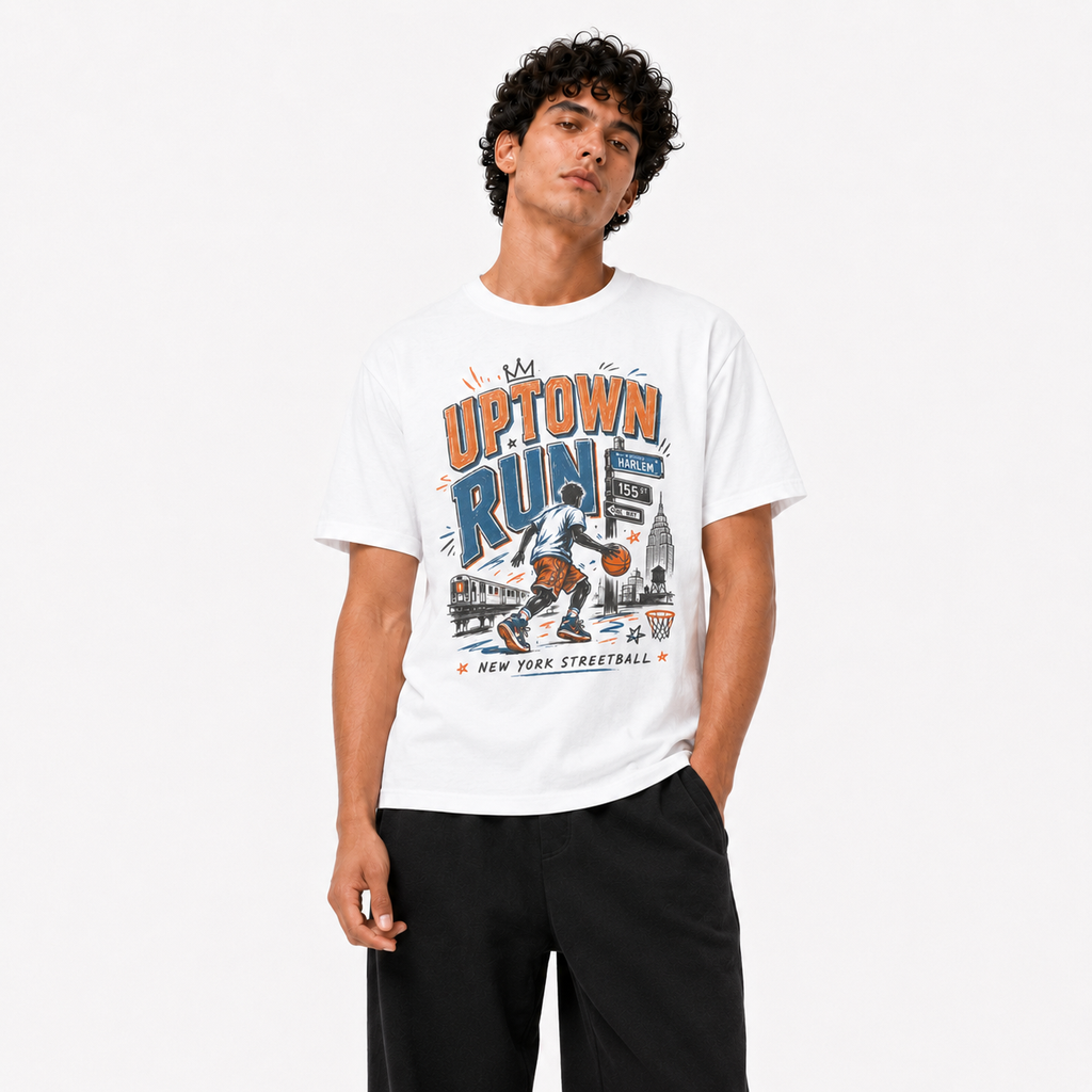 New York Park Basketball Tee