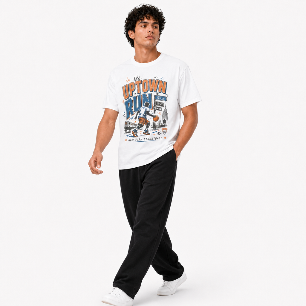 New York Park Basketball Tee