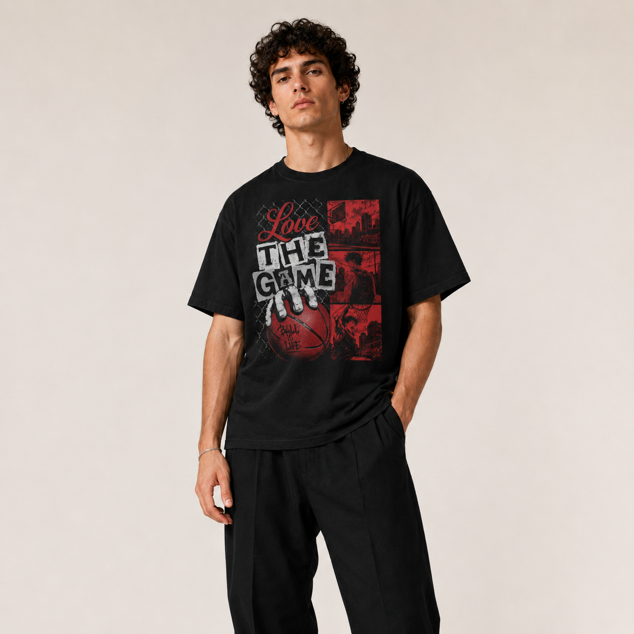 Love of the Game Basketball Tee