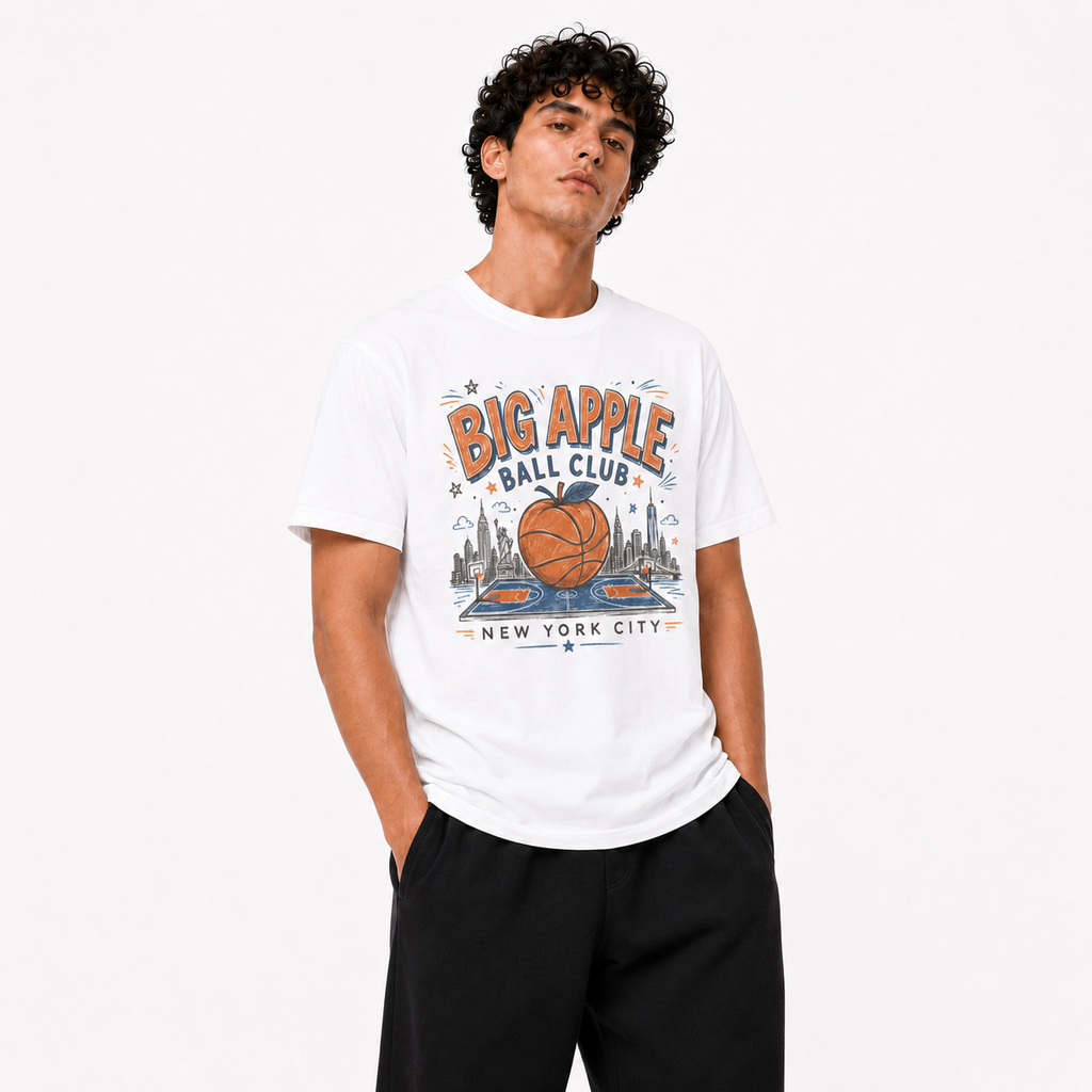 Big Apple Basketball Tee