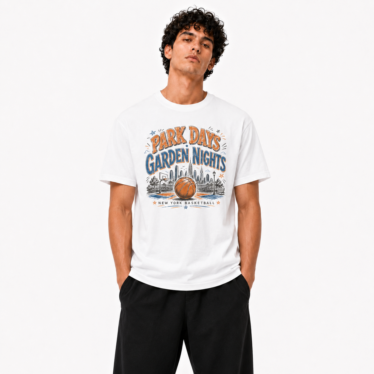 Park Days New York Basketball Tee