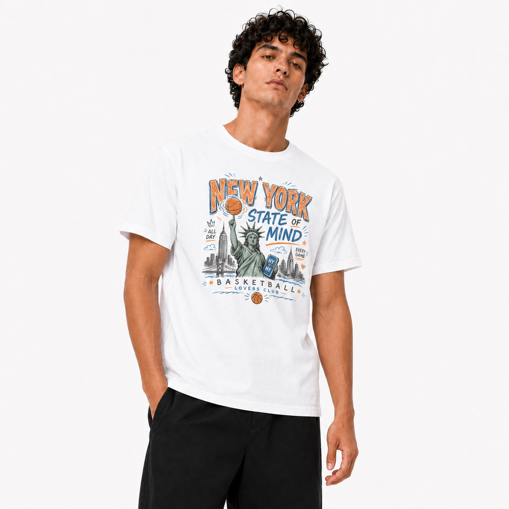 New York Street Basketball Tee