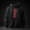 Ball Don’t Lie Oversized Hoodie black front product mockup