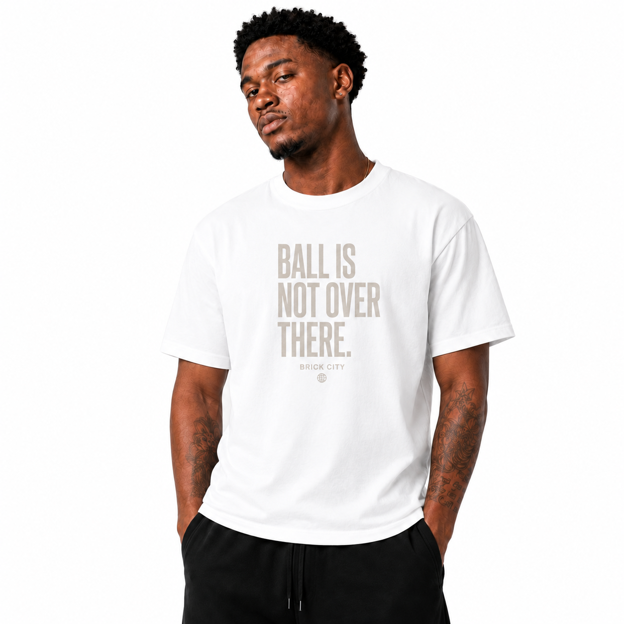 Ball Is Not Over There T-Shirt alternate Brick City product image
