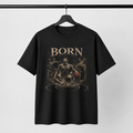Born to Play T-Shirt by Brick City on a studio product mockup
