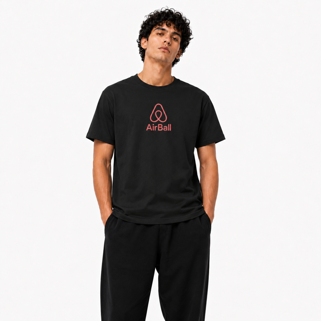 Airball Basketball Graphic T-Shirt lifestyle product image