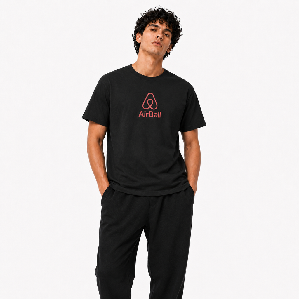 Airball Basketball Graphic T-Shirt unisex streetwear fit