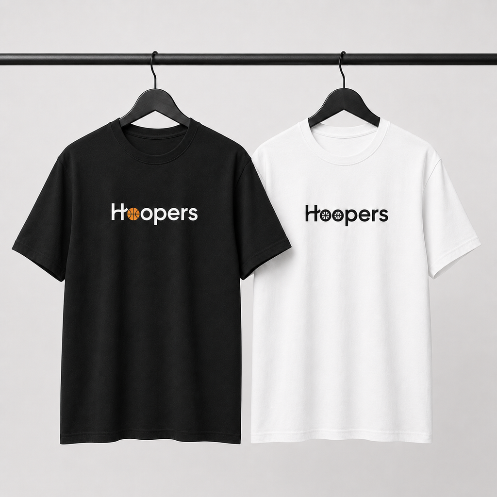 Hoopers Club Basketball Graphic T-Shirt featured product image