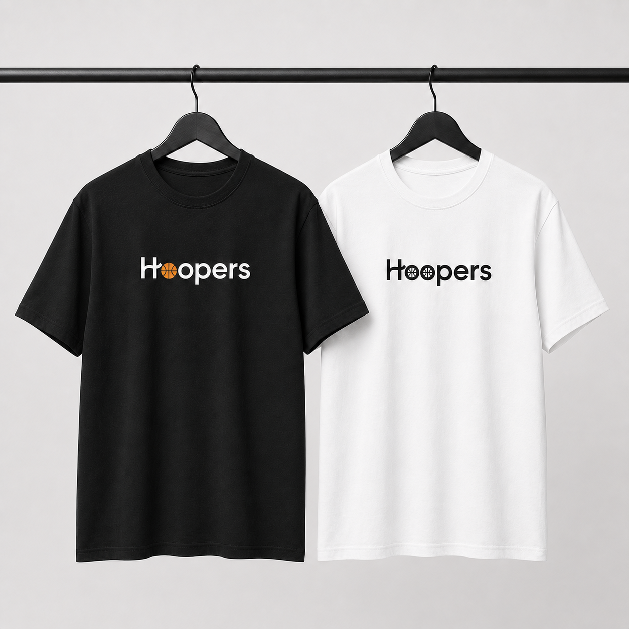 Hoopers Club Basketball Graphic T-Shirt featured product image