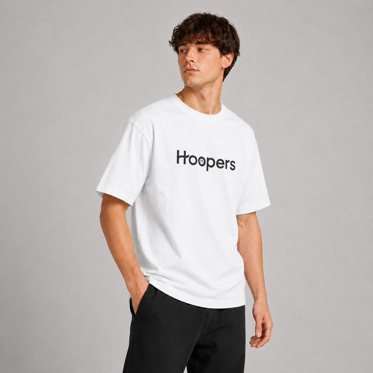 Hoopers Club Basketball Graphic T-Shirt basketball lifestyle image