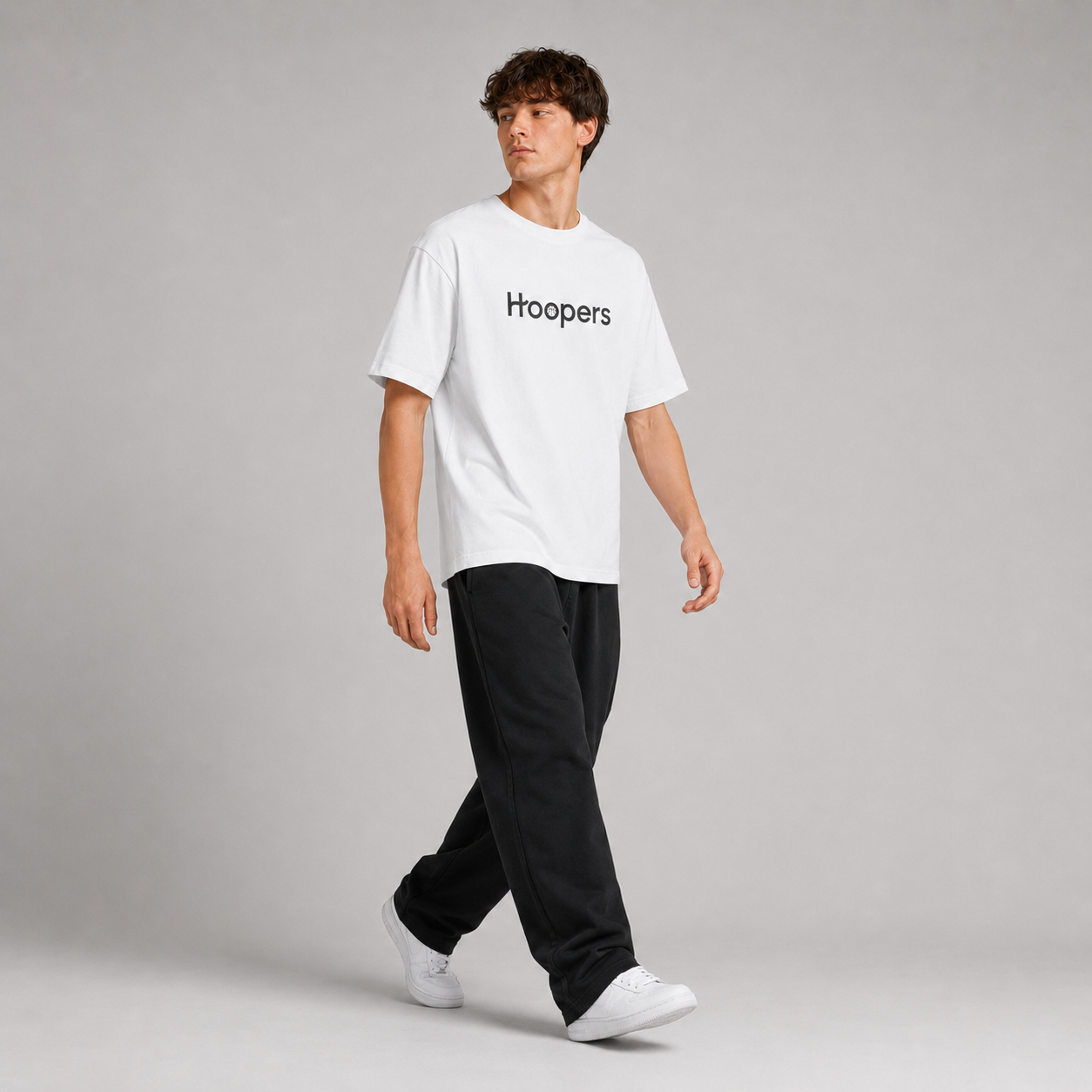 Hoopers Club Basketball Graphic T-Shirt alternate product view