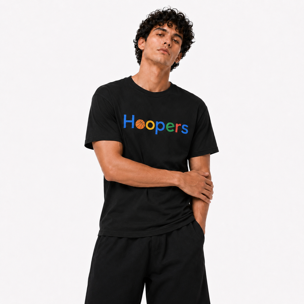 Hoopers Search Basketball Graphic T-Shirt basketball lifestyle image