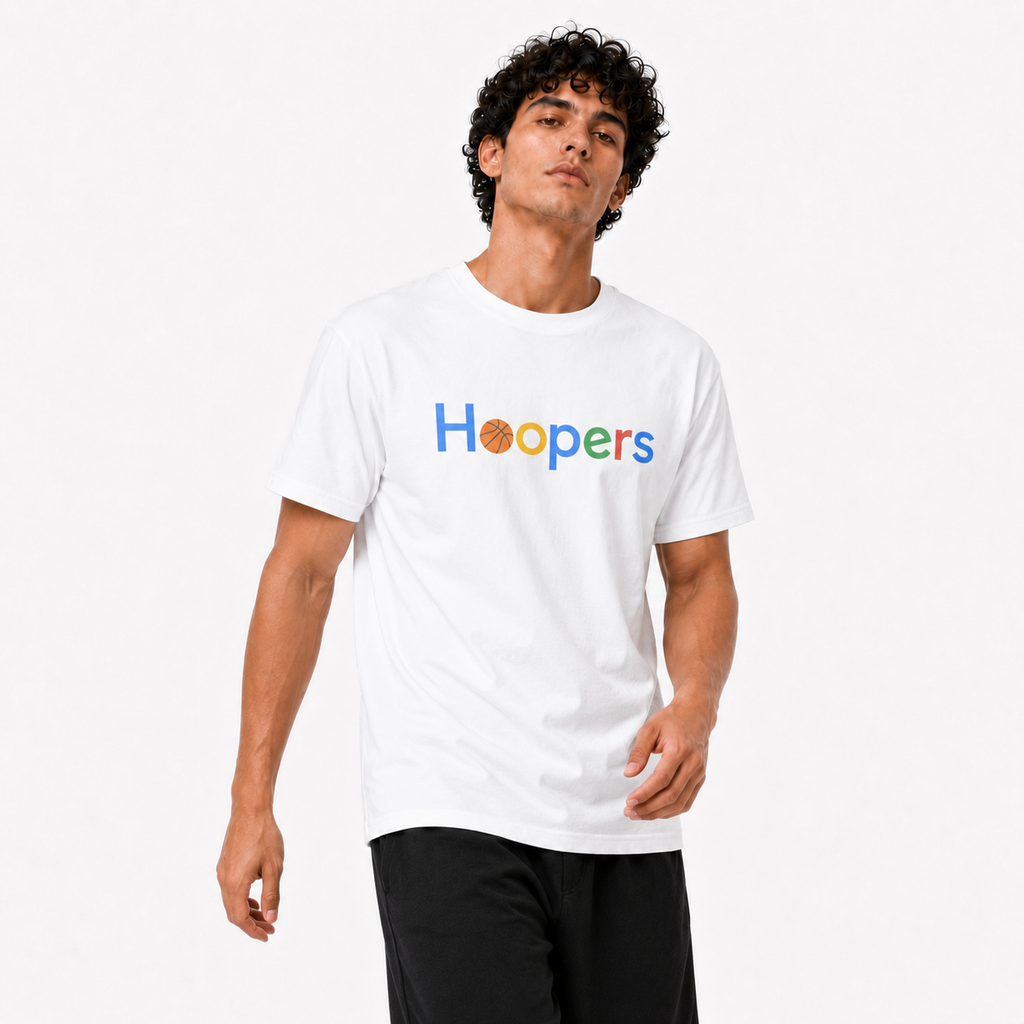 Hoopers Search Basketball Graphic T-Shirt alternate product view