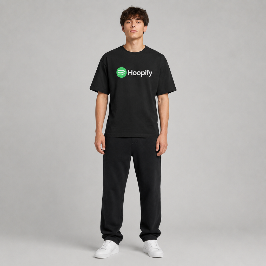 Hoopify Basketball Graphic T-Shirt unisex streetwear fit