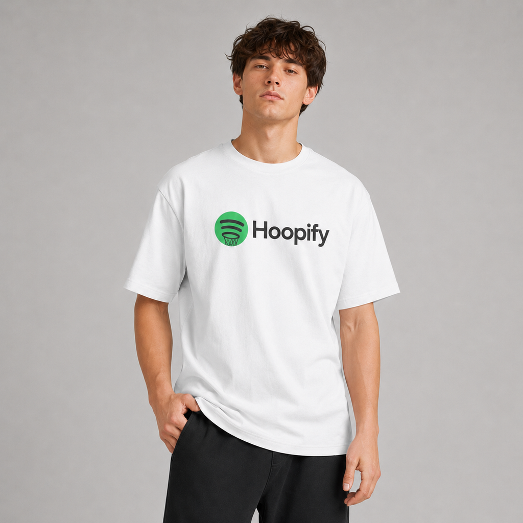 Hoopify Basketball Graphic T-Shirt model product image