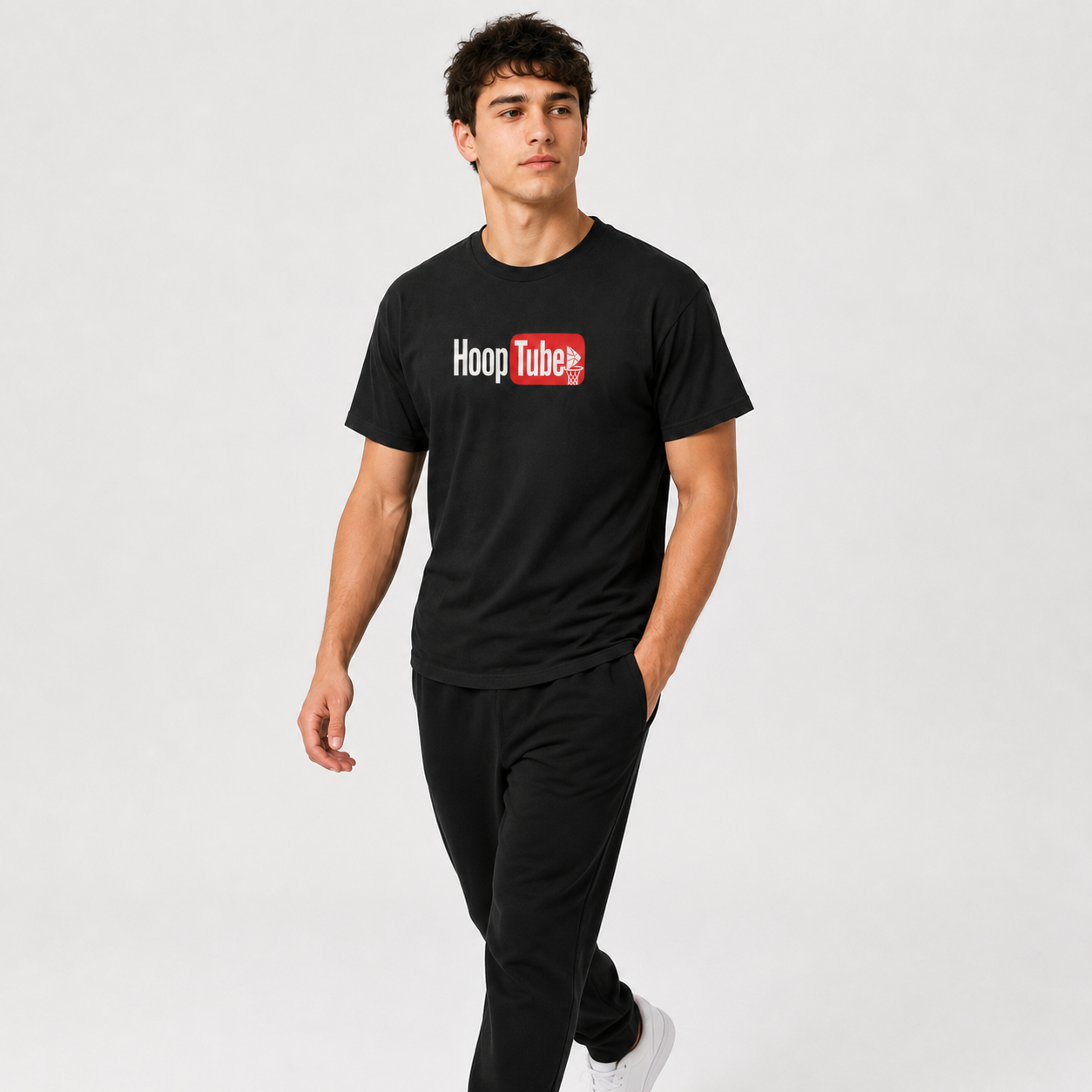 HoopTube Basketball Graphic T-Shirt basketball lifestyle image