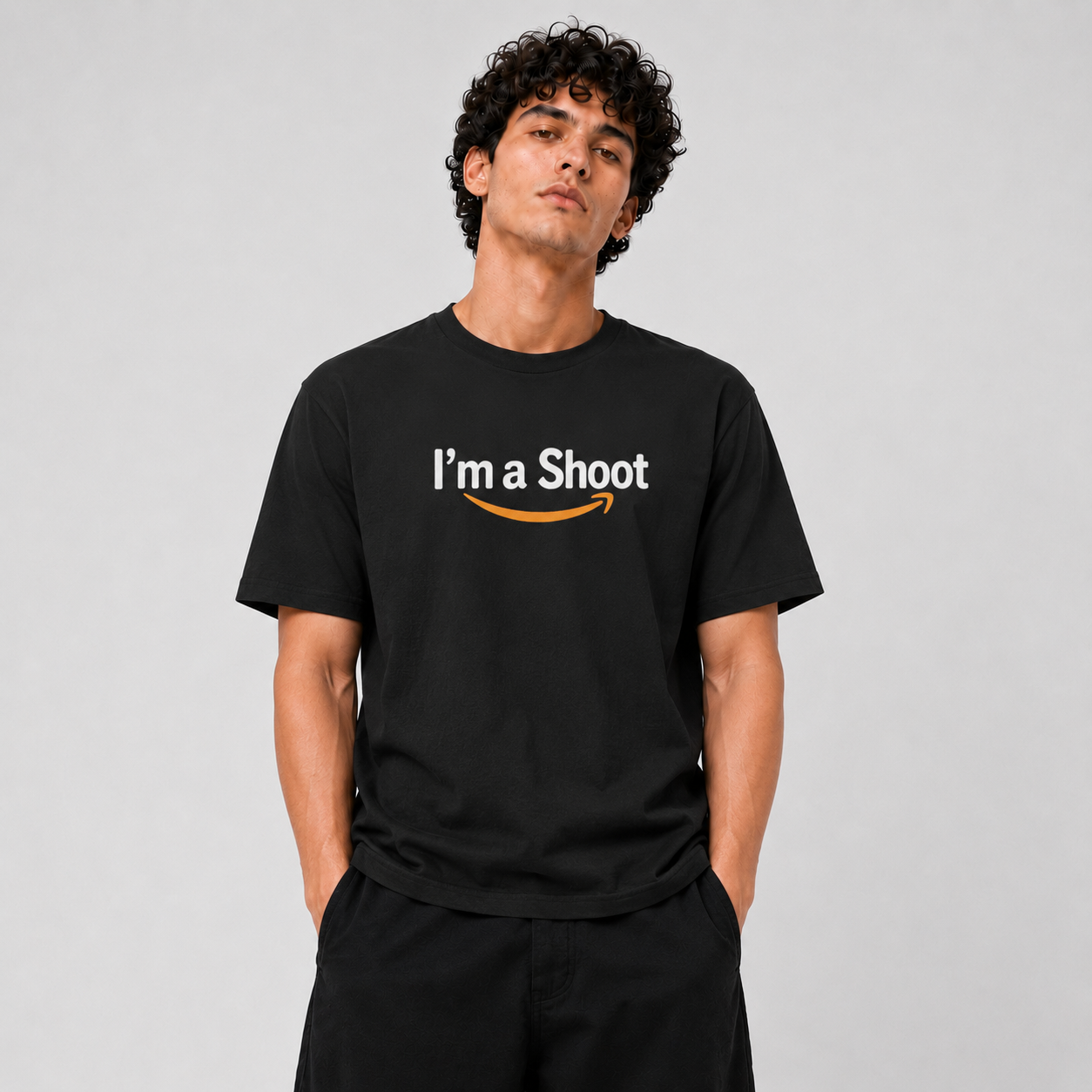 I’m a Shooter Basketball Graphic T-Shirt front graphic view