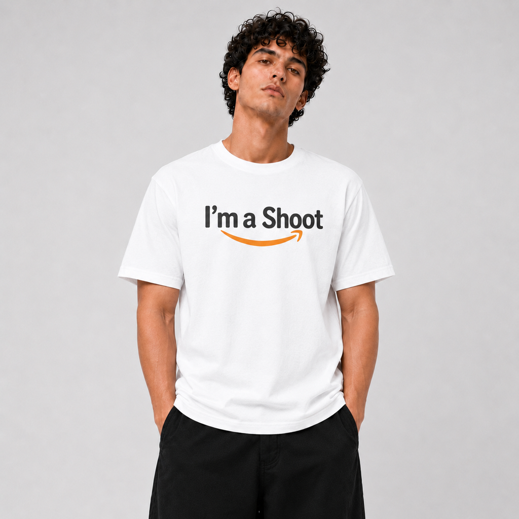 I’m a Shooter Basketball Graphic T-Shirt graphic print detail