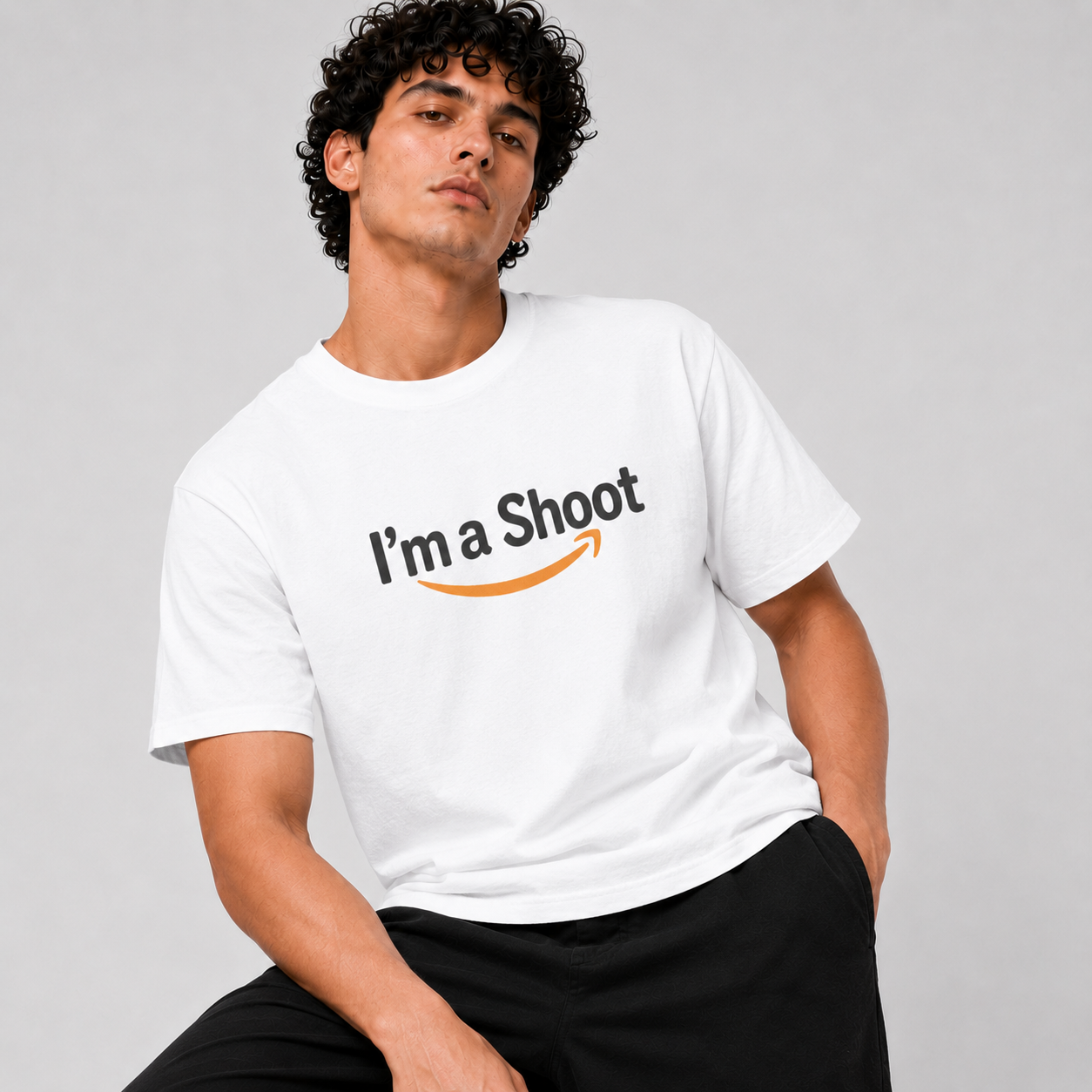 I’m a Shooter Basketball Graphic T-Shirt model product image