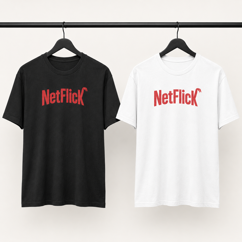 NetFlick Basketball Graphic T-Shirt featured product image