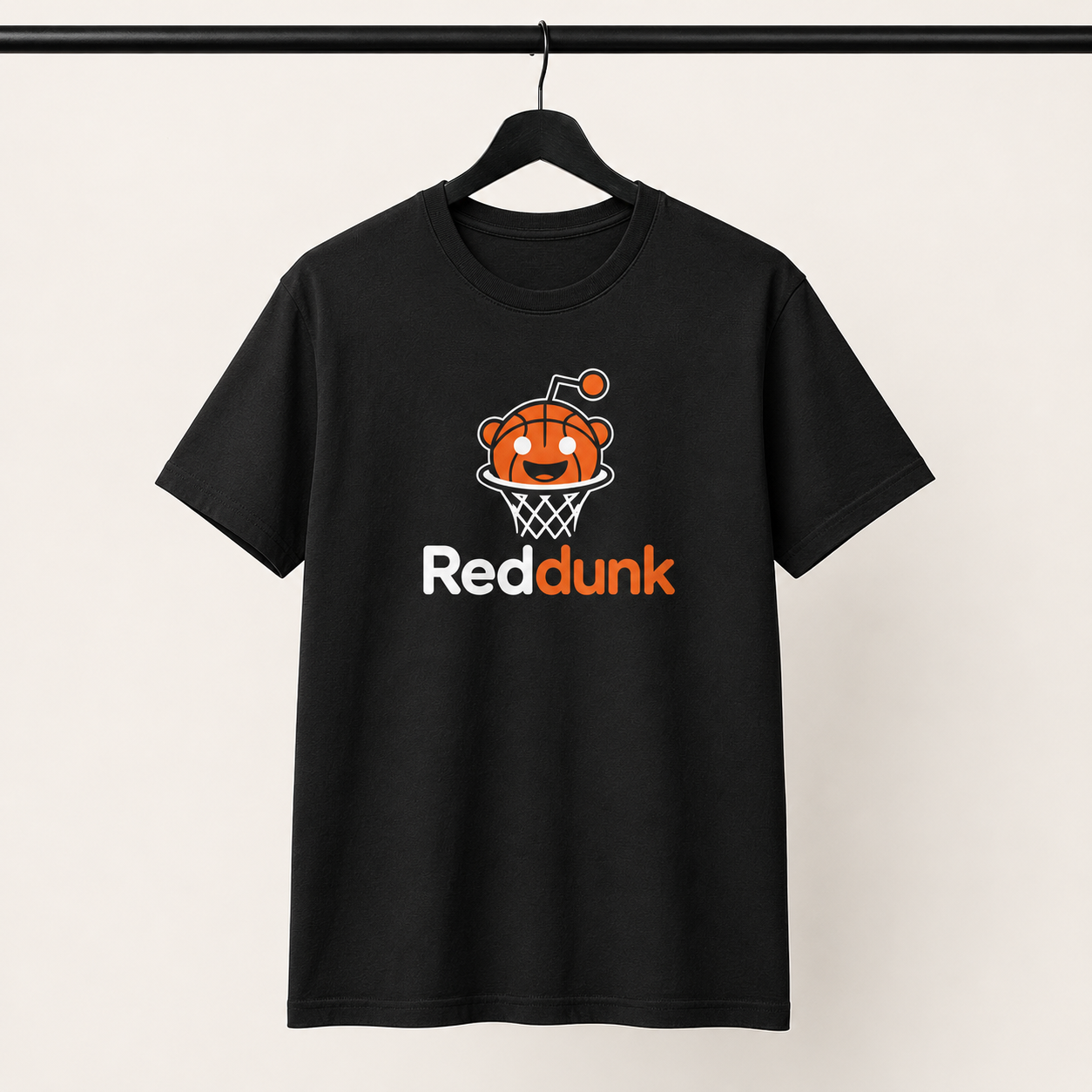 Red Dunk Basketball Graphic T-Shirt featured product image