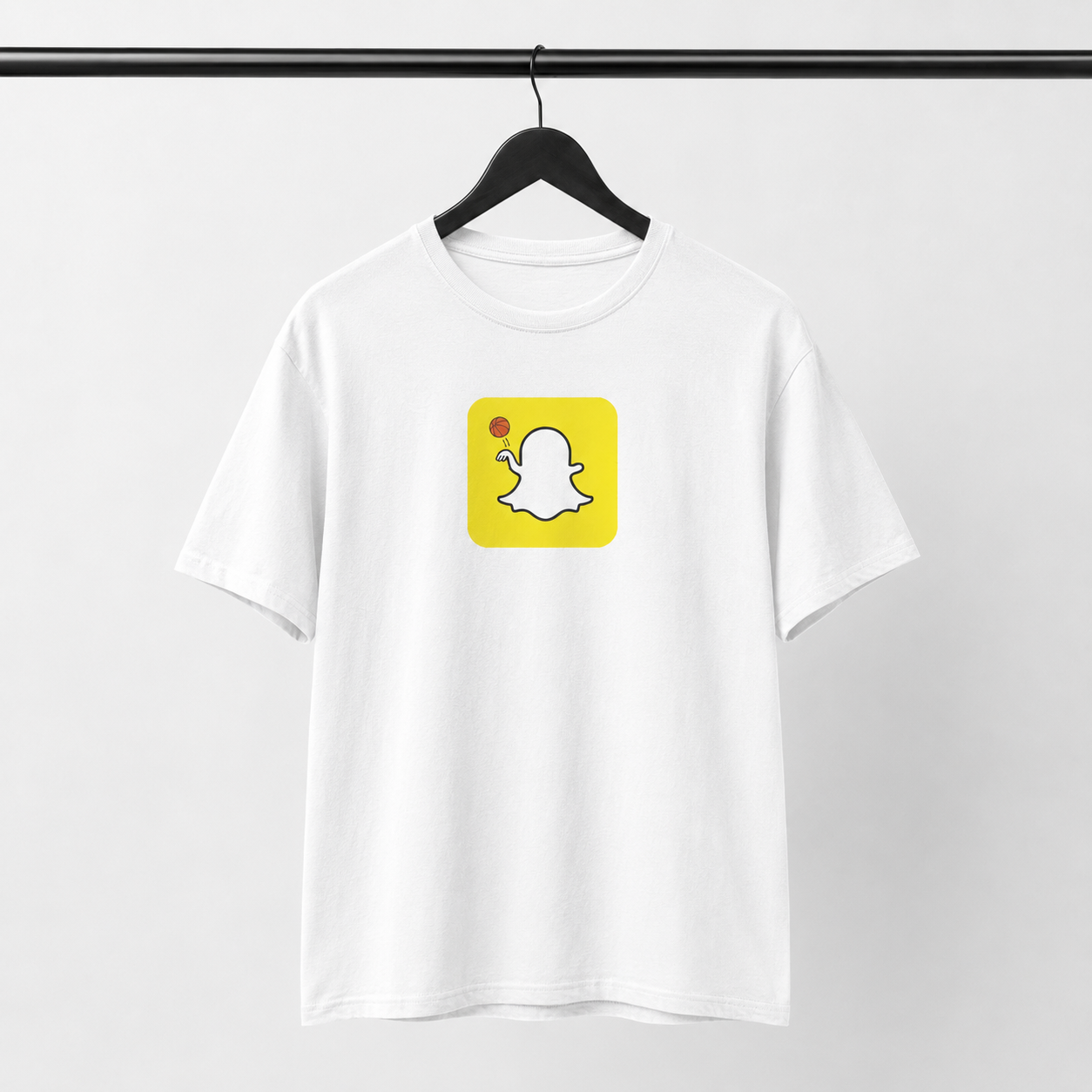 Stepback Ghost Basketball Graphic T-Shirt featured product image