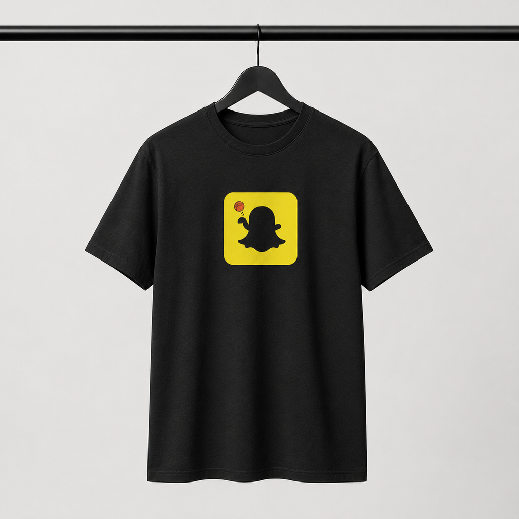Stepback Ghost Basketball Graphic T-Shirt lifestyle product image