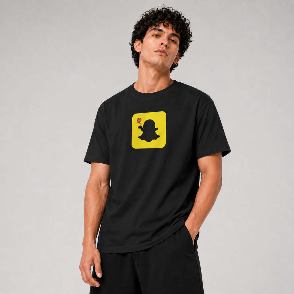 Stepback Ghost Basketball Graphic T-Shirt basketball lifestyle image