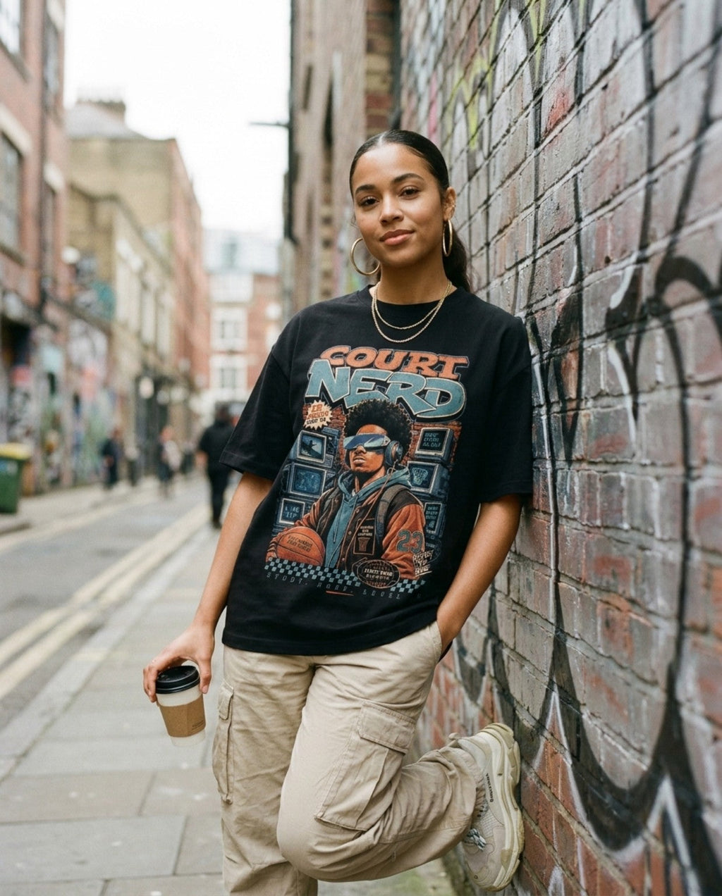 Hoop Nerd Tee urban streetwear lifestyle photo