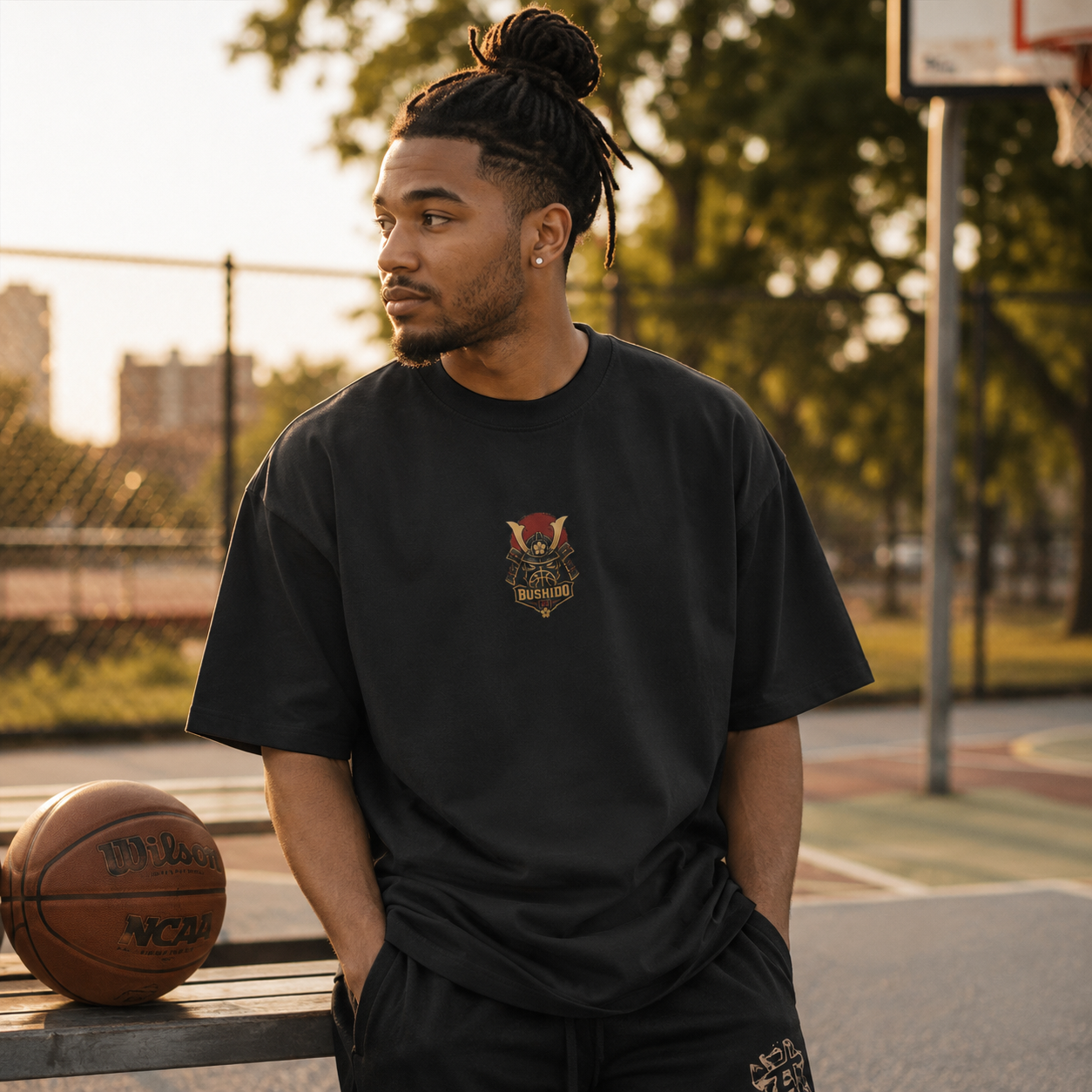 Respect The Game Tee discipline basketball streetwear lifestyle photo