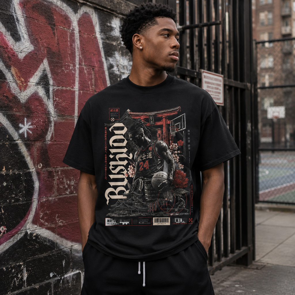 The Game Japanese Hooper Tee Japanese basketball streetwear lifestyle photo