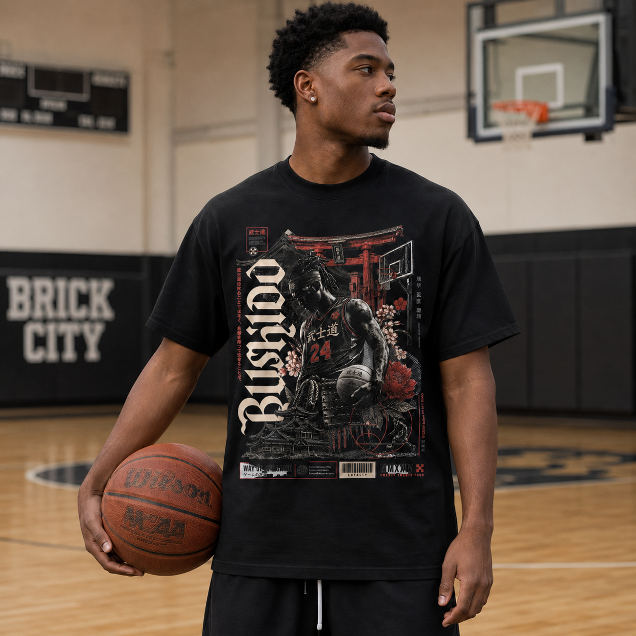 The Game Japanese Hooper Tee court culture basketball streetwear lifestyle photo