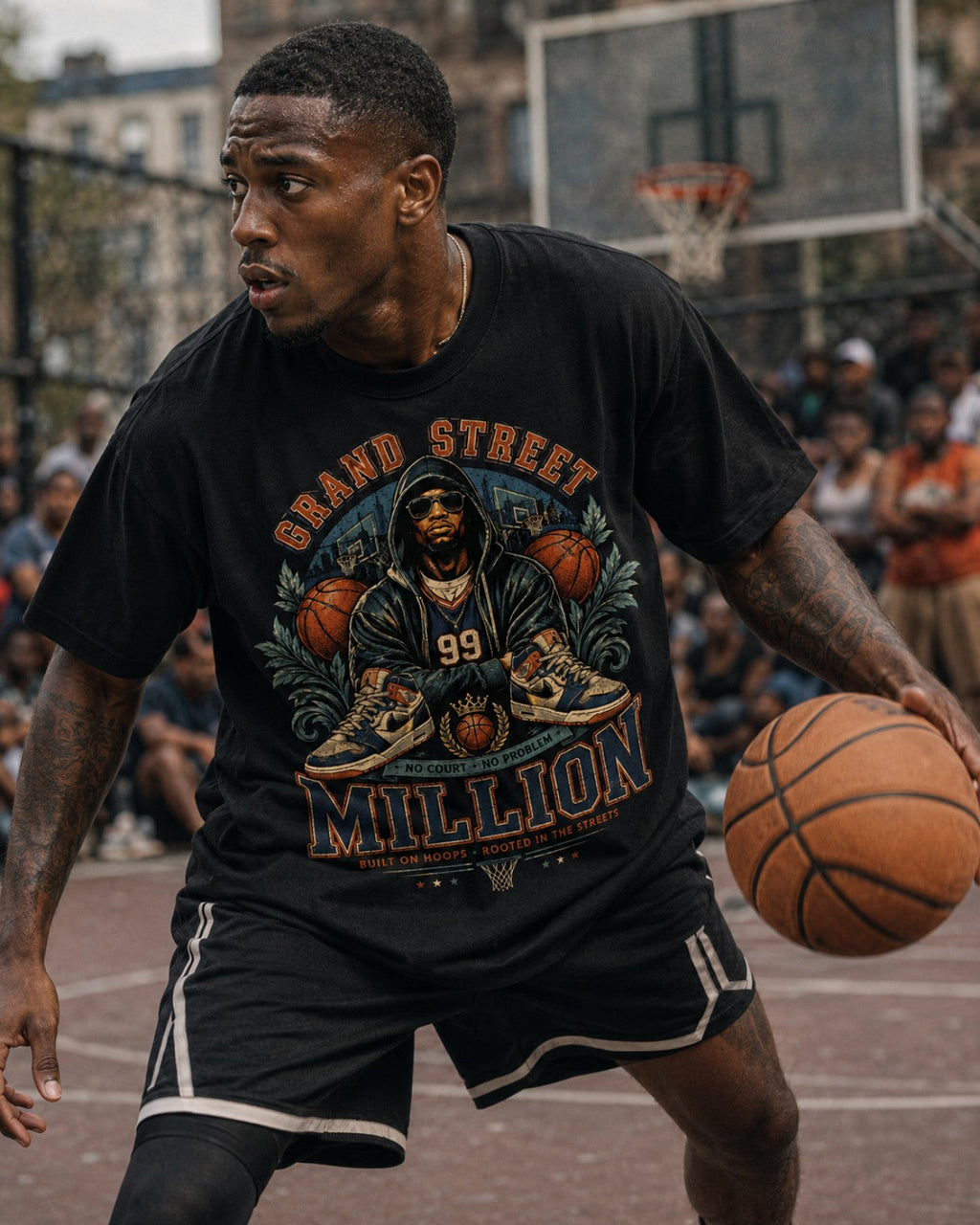 Vintage Grand Street Tee lifestyle photo two