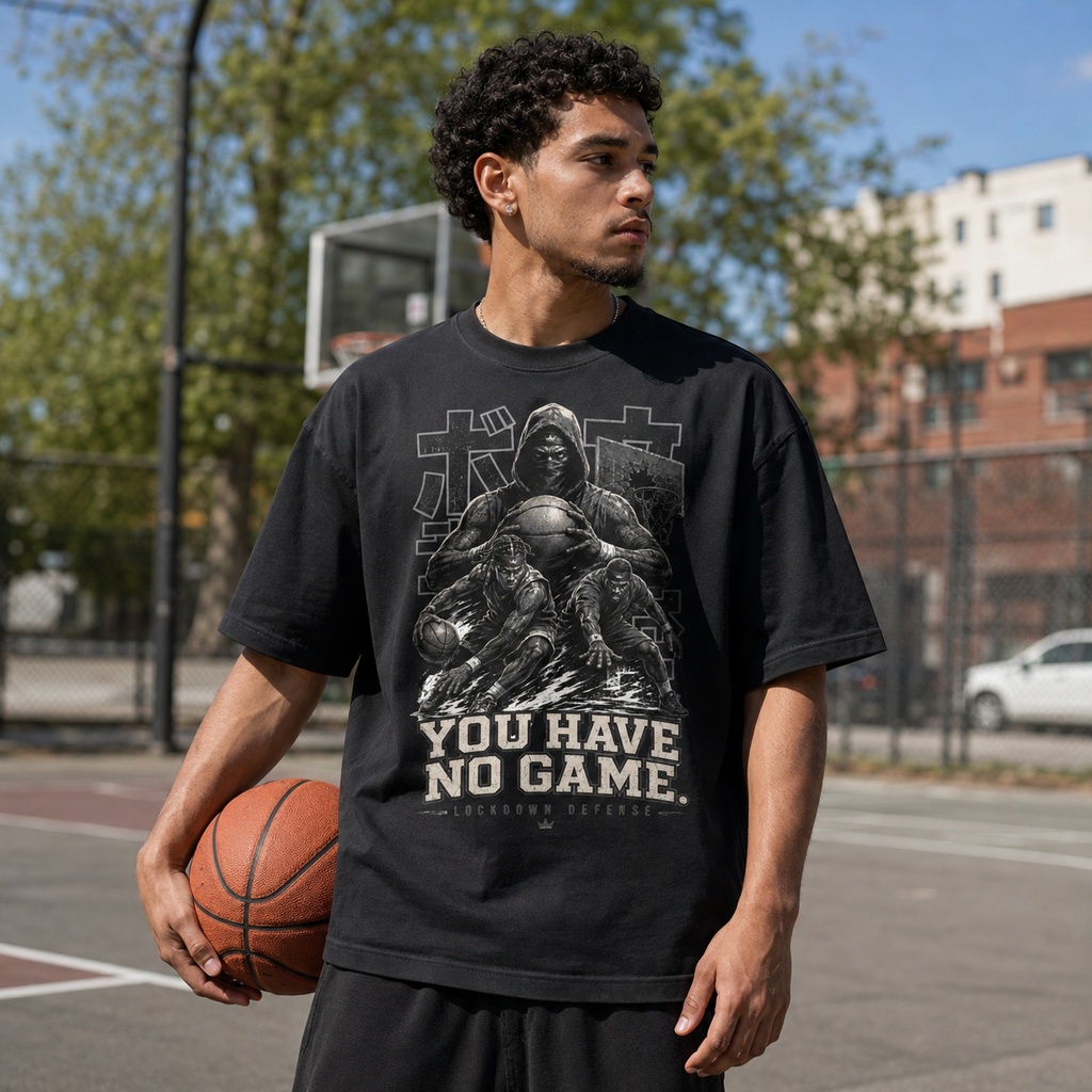 You Have No Game Tee Japanese basketball streetwear lifestyle photo